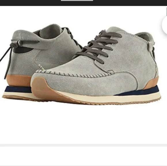 Toms Shoes Toms Balboa Mid Waterresistant Neutral Gray Suede